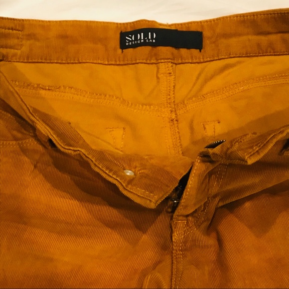Design Lab | Woman’s Spring St Skinny Mustard Ombré Corduroys Size 25 - Picture 12 of 15